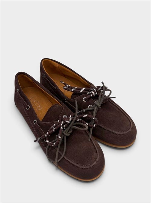 Mocassino vela velour t.moro IL LACCIO | 5120VELOURT.MORO/T.MORO